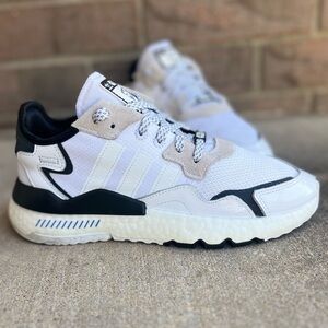 Adidas X Star Wars Nite Jogger Storm Trooper Men’s Sz 7 Sneakers FW2287